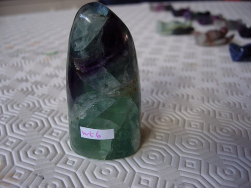Fluorite polished boulder - polished,