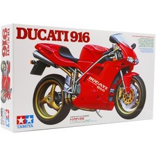 Tamiya 14068 Ducati 916 Motorcycle Faired Sport Bike Plastic Model Kit 1/12