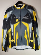 Rockrider Decathlon Creation Mountain Biking Jacket UK XL Yellow Black Full Zip