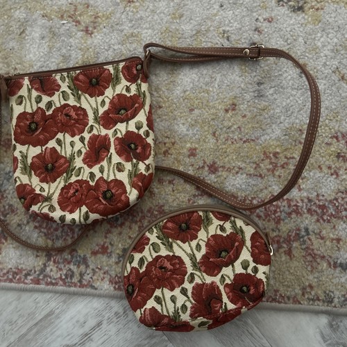 Signare small tapestry poppy - small,