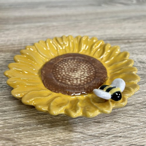 Small ceramic sunflower - small,