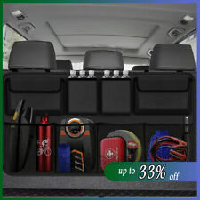 Large Car Boot Organiser Back Seat Hanger Tidy Storage Bag Pocket Hanging Pouch