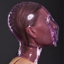 Latex Hood with Breath Control Hole for Play Suffocating Rubber Mask Clubwear UK