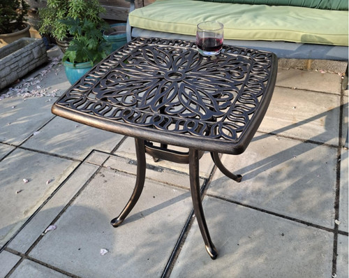 Aluminium bistro table - table, outdoor