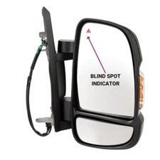 Burstner Motorhome Mirror Elec Powerfold Blind Spot Indicator O/S Right 2021>