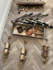 hand pull beer bar pumps over