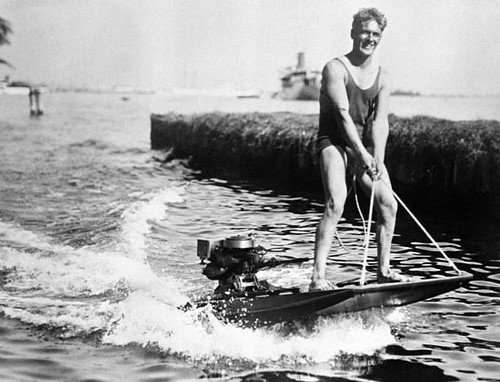 Motor aquaplane new sport - , in