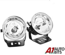 12v Universal Fog Spot Lights Lamps Car Van 63mm Clear