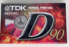 TDK: D-90 Sealed Blank