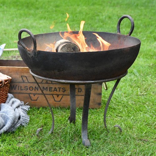 Iron kadai fire - fire, 50cm