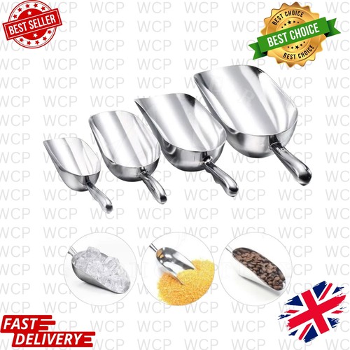 Aluminium flour scoop ice - aluminium,