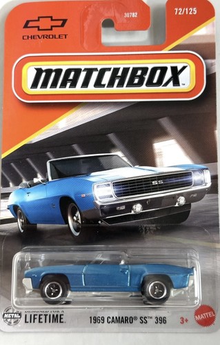 Matchbox 1969 camaro 396 - 1969, ss