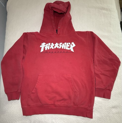 Thrasher japanese logo red - thrasher,