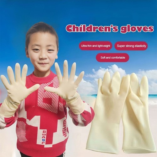 26cm kids work gloves rubber - work,