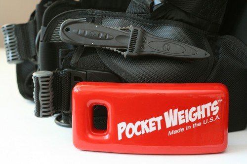 Pocket weights bcd - weights, scuba