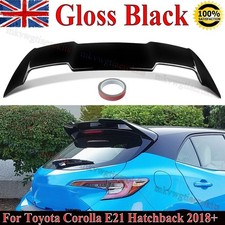 GLOSS BLACK V STYLE REAR ROOF