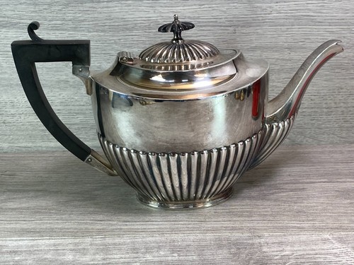Antique silver plate - silver, teapot