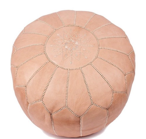 Moroccan camel hand stitched - moroccan,