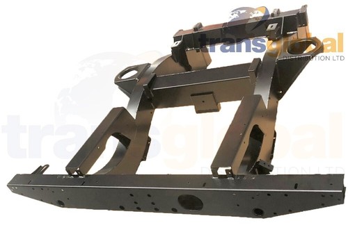 Rear half chassis with tub - half,