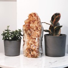 Incredible Citrine Geode Cluster Crystal Free standing free form 5.83kg