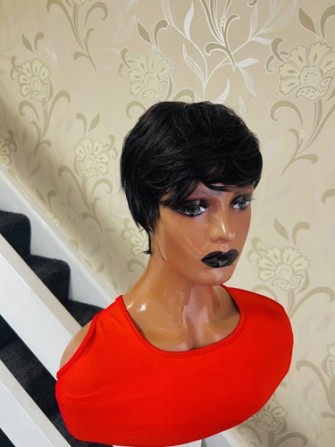 Human hair pixie - 💯human, wig