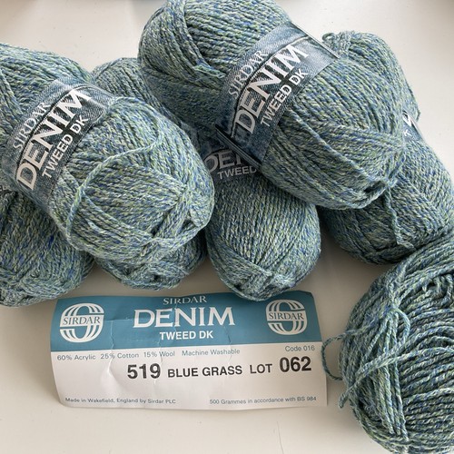 Sirdar denim tweed - sirdar, grass