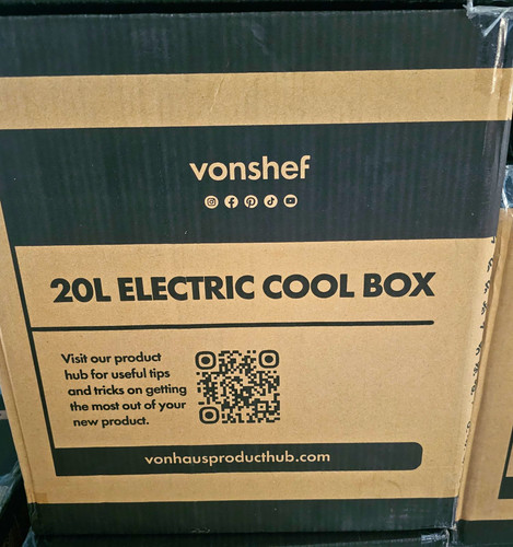Vonshef 20l electric - vonshef, box