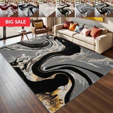 Large Marble Rugs Nonslip Area