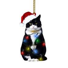 1pc Black Cat Christmas