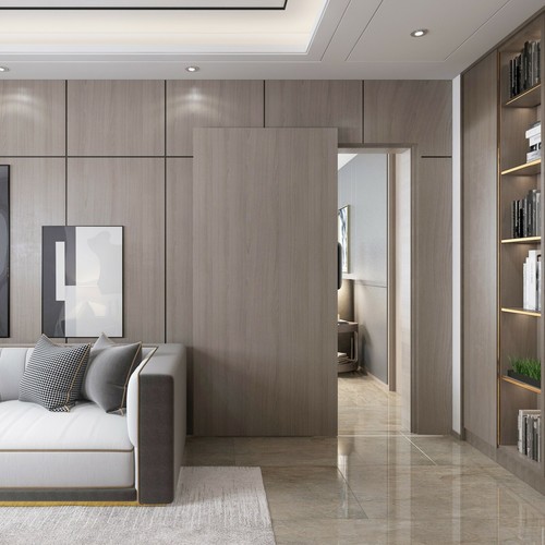 Soft closing interior wall - soft,