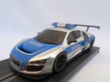 Scalextric Digital C3374 Audi R8 Police Car  - Digital Plug Fitted