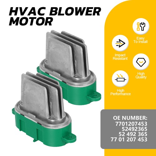 Heater blower motor - 2x,