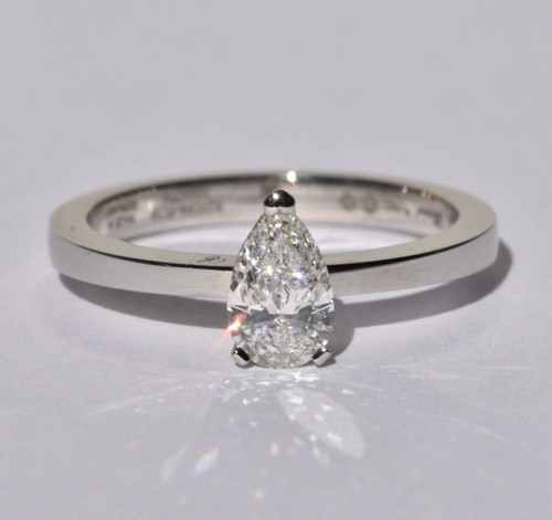 Chopard pear diamond platinum - diamond,