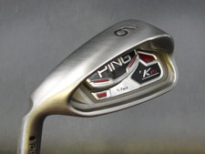 Left Handed Ping K15 Black Dot 9 Iron Regular Steel Shaft Ping Grip