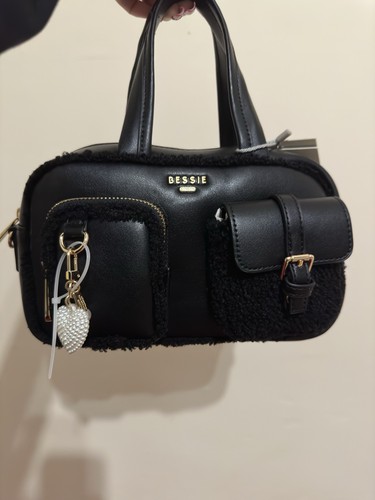Bessie london handbag black - bessie,