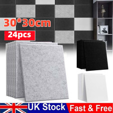 24x Acoustic Wall Panel Tiles