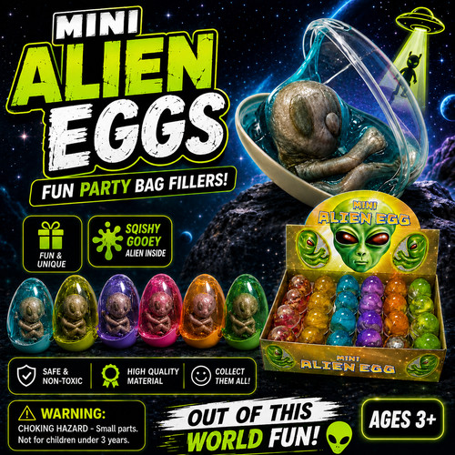 Mini alien egg toys - mini,