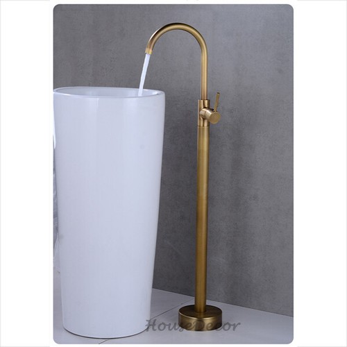 Floor standing bathtub faucet - floor,