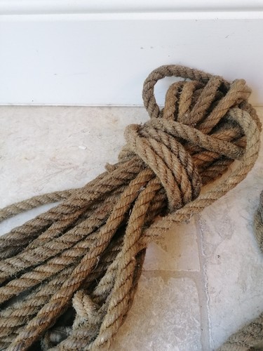 Bundle old manila rope - bundle,
