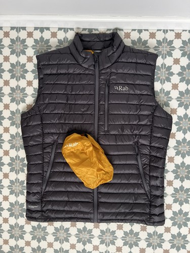 Rab mens microlight vest down - mens,