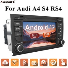 For Audi A4 2002-2008 7" Head Unit Android Car Stereo Radio DAB+ GPS Sat SWC DAB