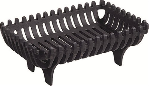 Cast iron open fire log - open,