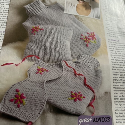 Ready for bed - knitting, pattern