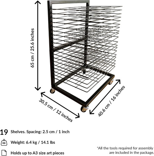 Art drying rack - rack, classroom