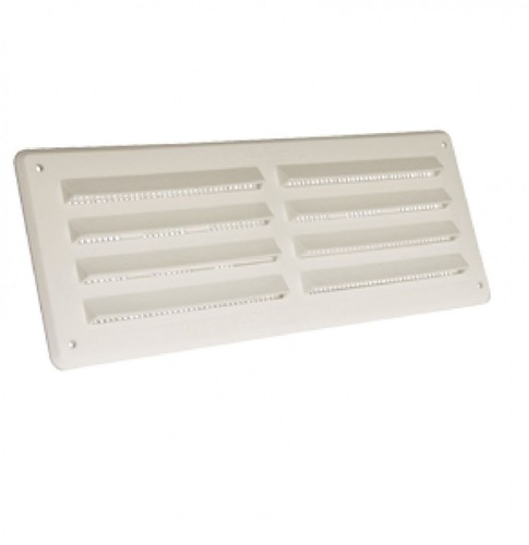 White louvre vent - white, with