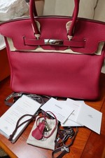 Hermes Birkin 35 Red Togo