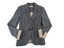 Zara Basic Blue White Striped