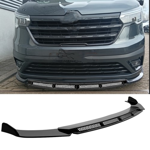 Gloss front bumper lip - front,