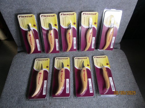 9pc flexcut wood - flexcut, carving
