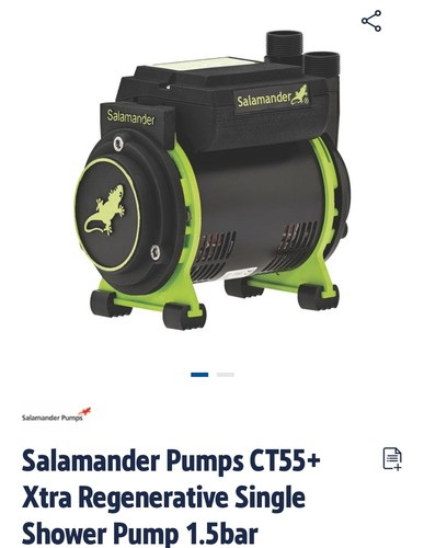 Salamander ct55 xtra 5bar - xtra, 1.5bar